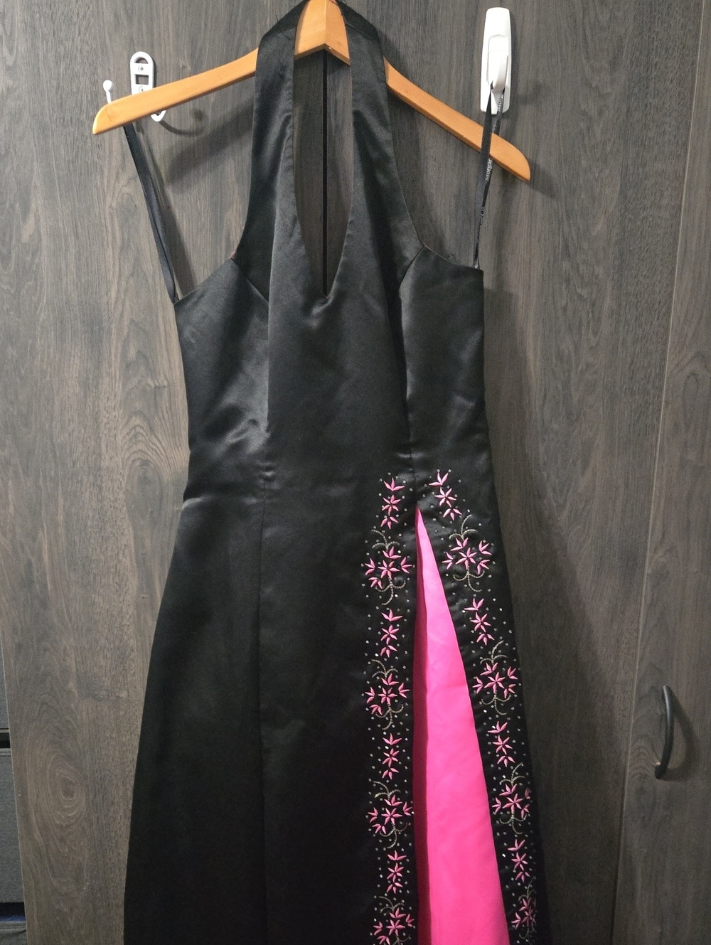 Morgan & Co Halter Evening Dress